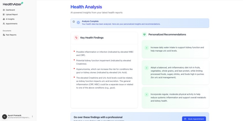 HealthAlzer – screenshot 7