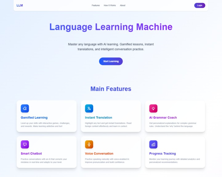 LLM - Language Learning Machine – screenshot 1