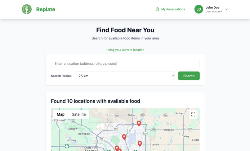 FreeFoodFindr – screenshot 2