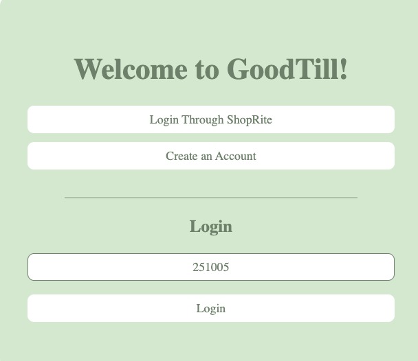 GoodTill – screenshot 1