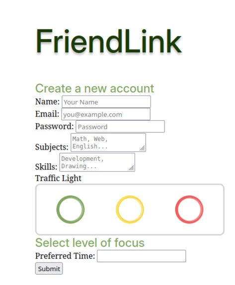 FriendLink – screenshot 2