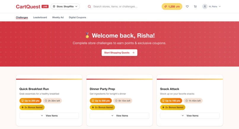 CartQuest – screenshot 1