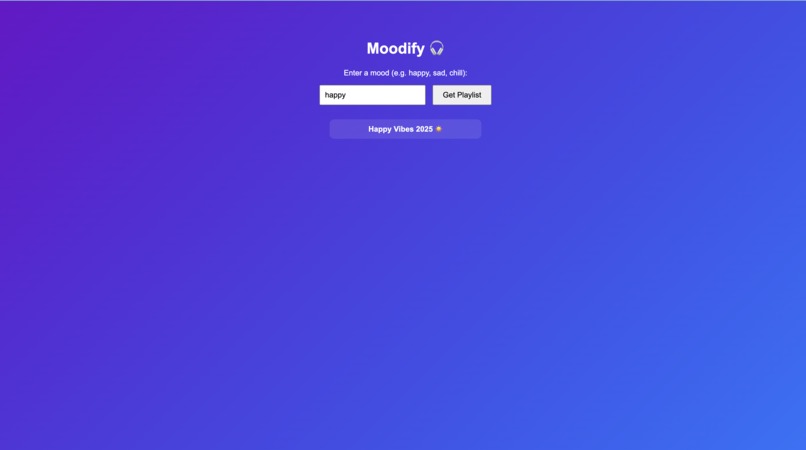 Moodify – screenshot 1