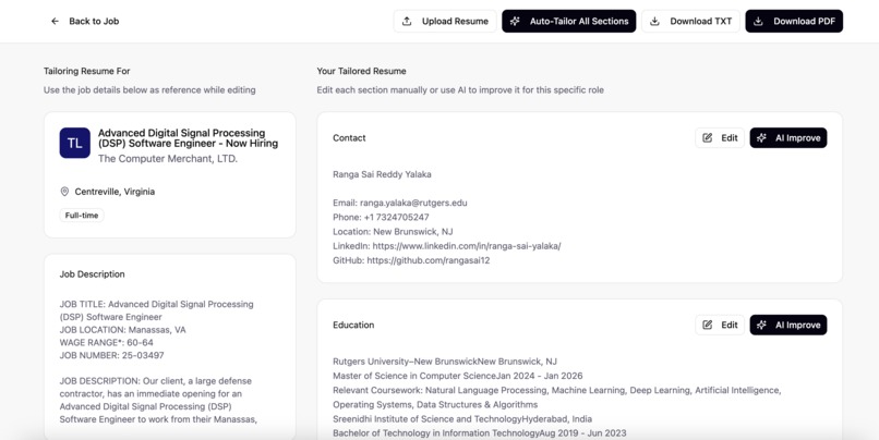 JobForge – screenshot 3