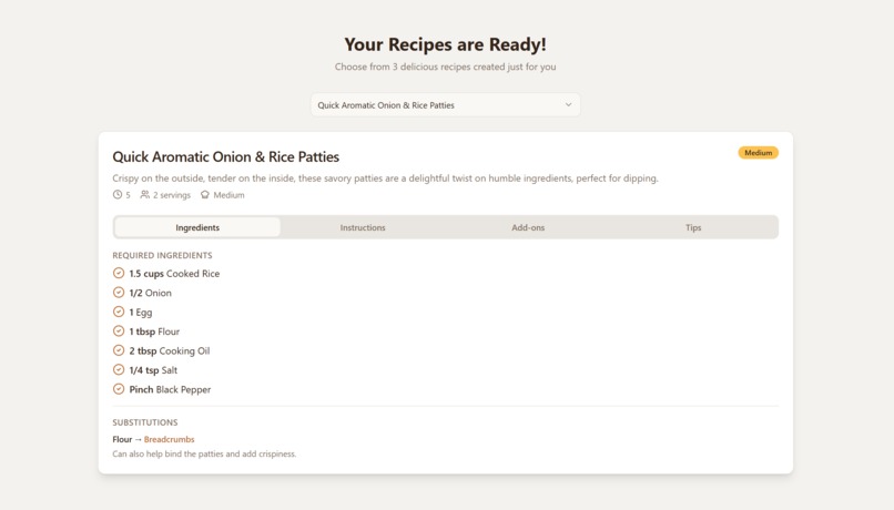 MyPantryPal – screenshot 2