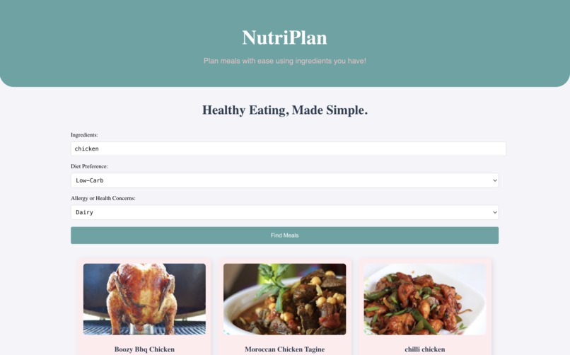 NutriPlan – screenshot 1