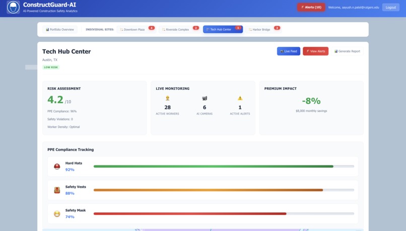 ConstructGuard AI – screenshot 1