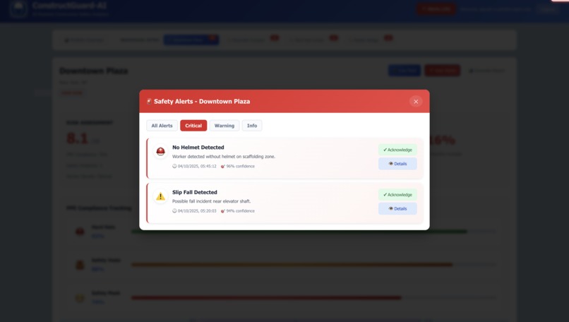ConstructGuard AI – screenshot 2