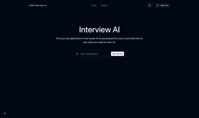 KARS Interview AI – screenshot 1