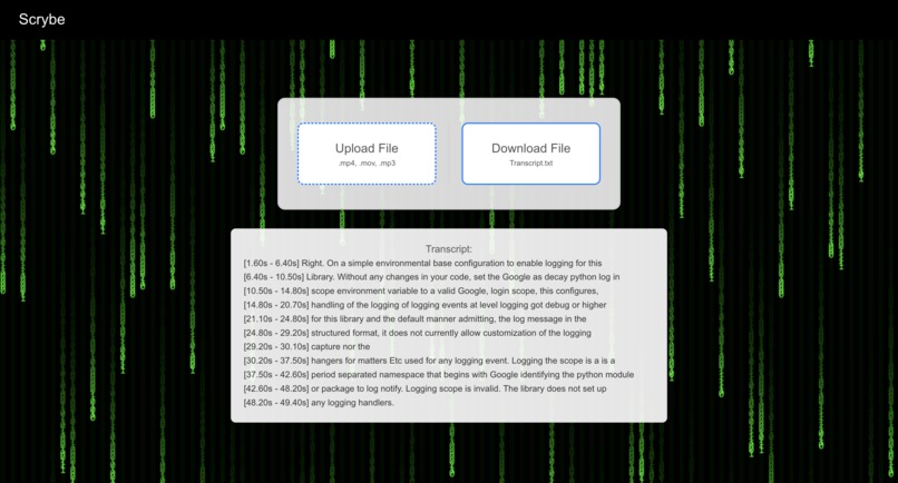 Scrybe – screenshot 1