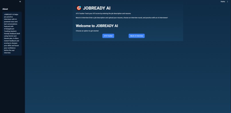 JOBREADY AI – screenshot 1