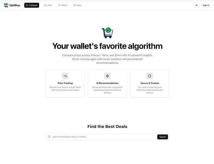OptiBuy – screenshot 1