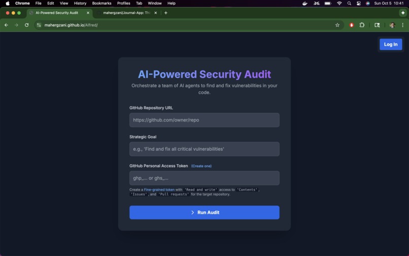 Alfred – screenshot 1