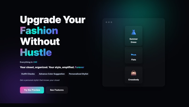 HackFashion AI – screenshot 1