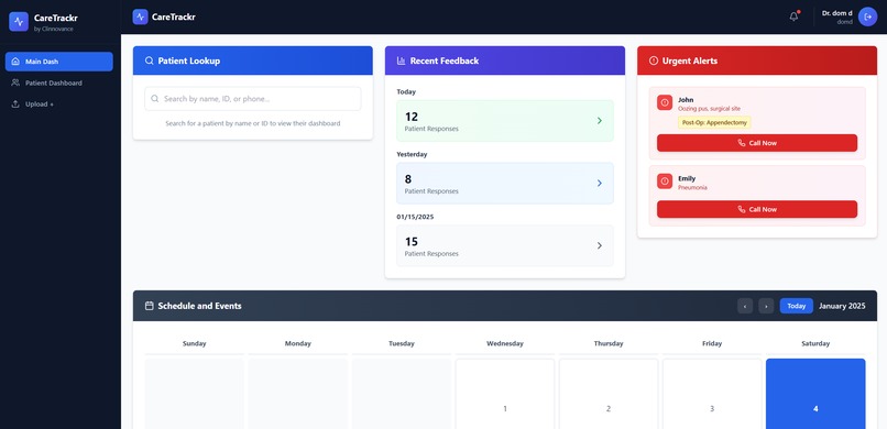 CareTrackr-Clinovance – screenshot 2