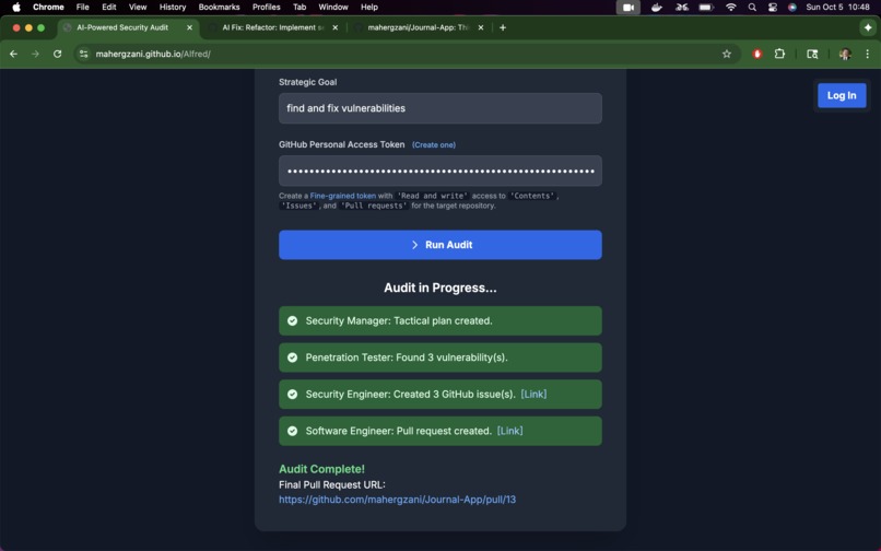 Alfred – screenshot 2