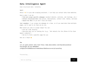 Enterprise Data Intelligence Agent