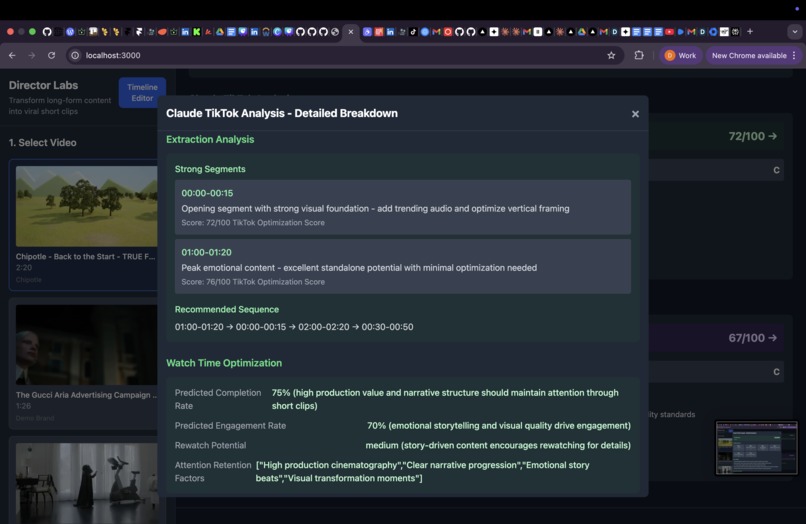 Director Labs – screenshot 5
