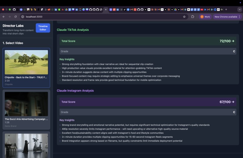 Director Labs – screenshot 6