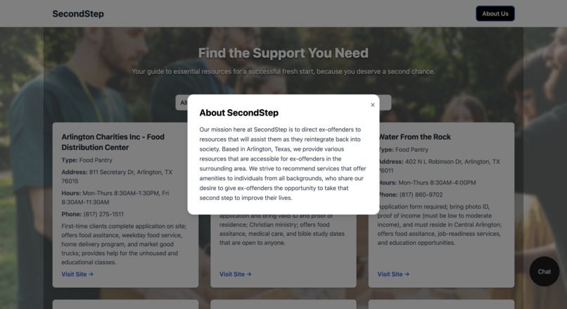 SecondStep – screenshot 2