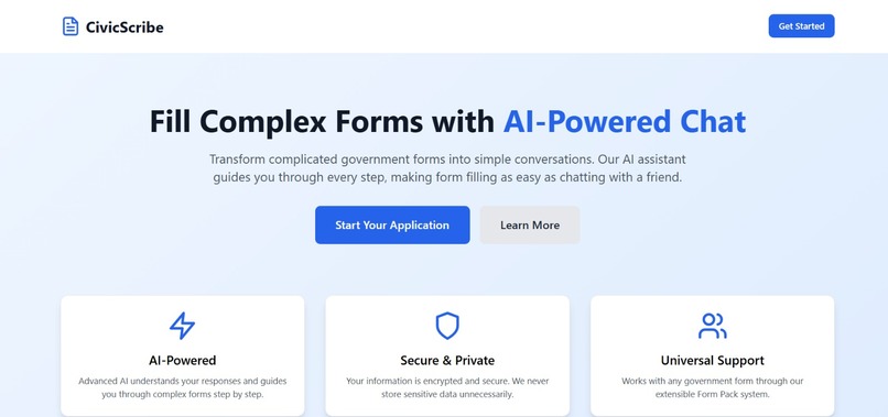 CivicScribe – screenshot 1