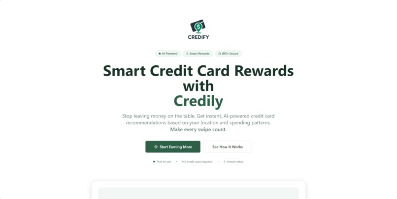 Credify – screenshot 2
