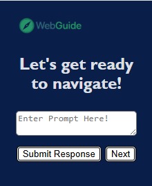 WebGuide – screenshot 1