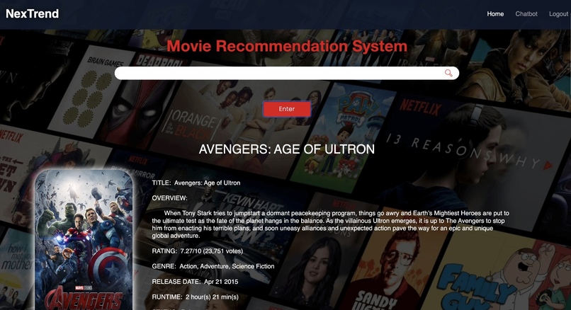NexTrend – screenshot 1