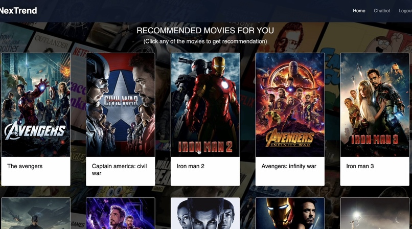 NexTrend – screenshot 2
