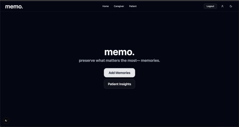 memo – screenshot 1