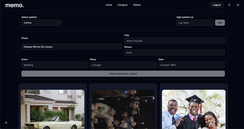 memo – screenshot 3