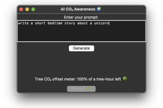 Effects of AI on climate
