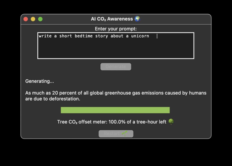 Effects of AI on climate – screenshot 2