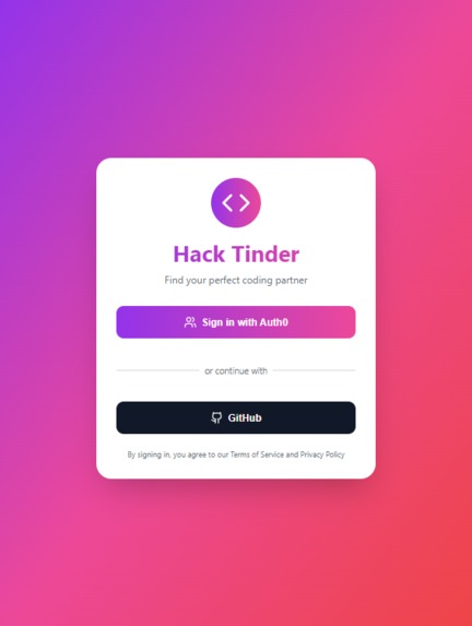 HackTinder – screenshot 4