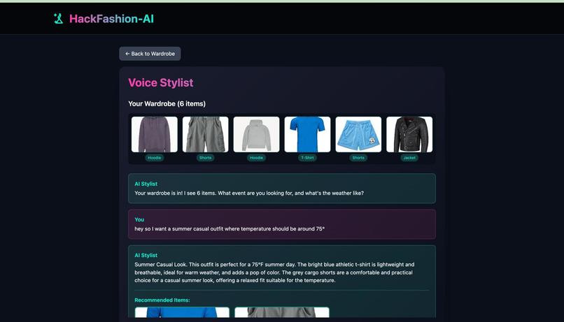 HackFashion AI – screenshot 4