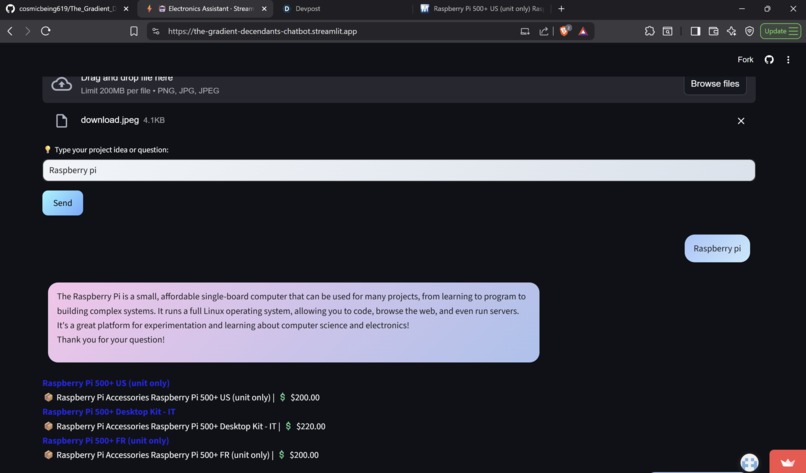 Smart Component Search Engine – screenshot 1