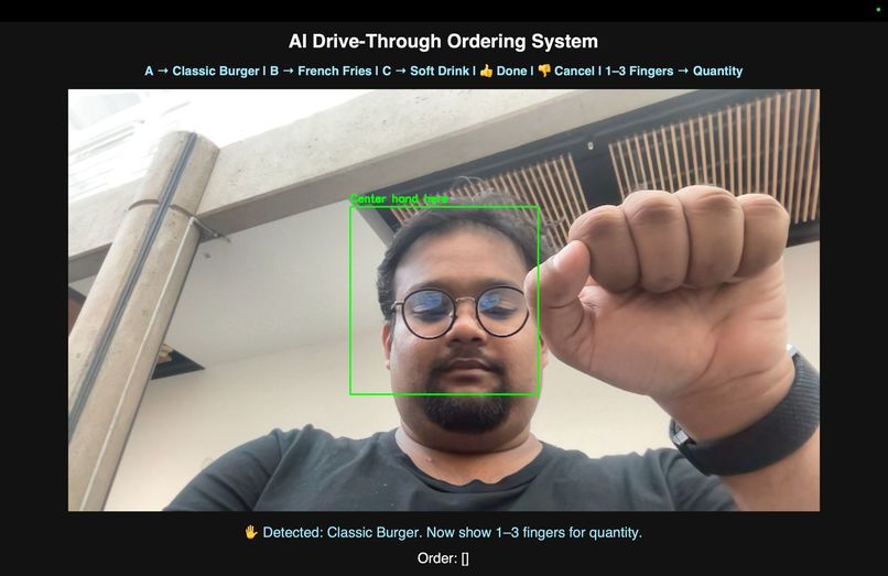 ASL Express – Touchless AI Food Ordering Assistant – screenshot 4