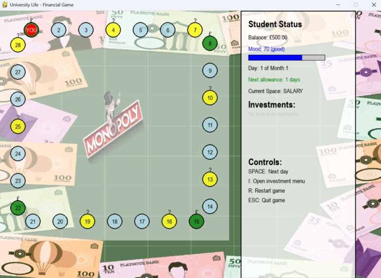Monopoly - student money simulator – screenshot 1