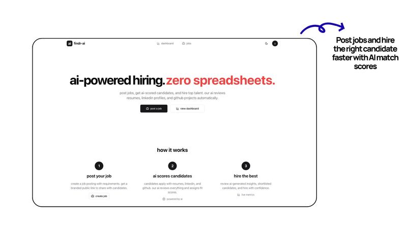 findr.ai – screenshot 1