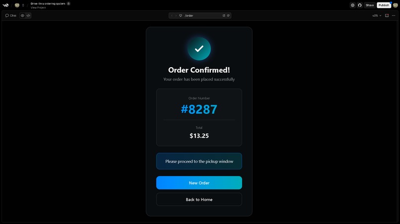 ASL Express – Touchless AI Food Ordering Assistant – screenshot 9