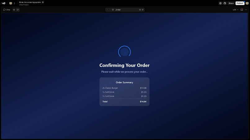 ASL Express – Touchless AI Food Ordering Assistant – screenshot 8
