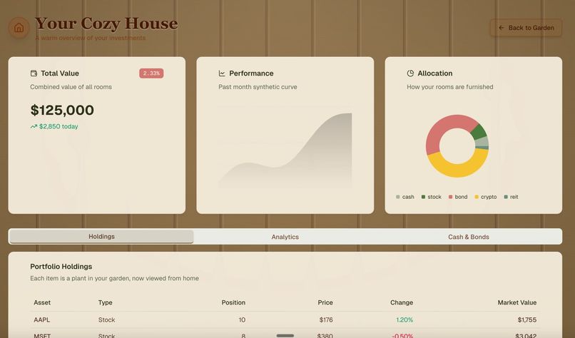 Garden Finance – screenshot 2