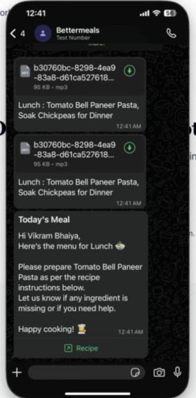 BetterMeals – screenshot 3