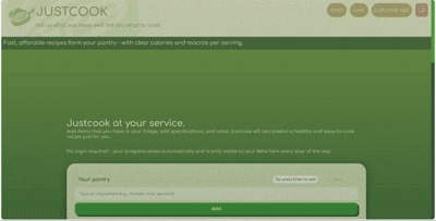 JUSTCOOK – screenshot 3