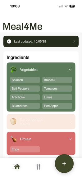 Meal4Me - StormHacks 2025 – screenshot 1