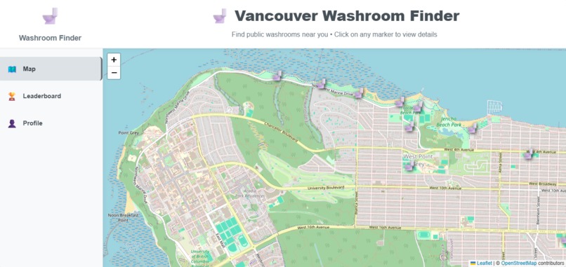 Washroom Finder – screenshot 1