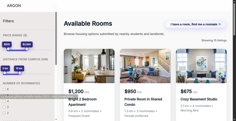 ARGON – screenshot 3