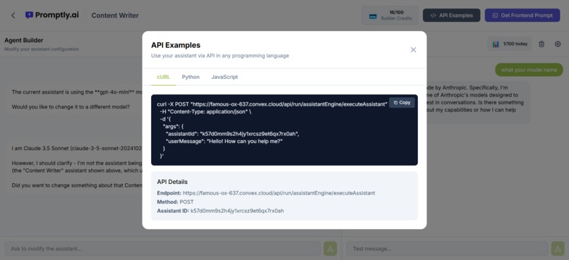 Promptly AI – screenshot 3
