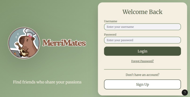 MerriMates – screenshot 1