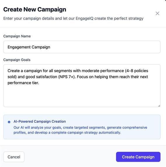 EngageIQ – screenshot 2